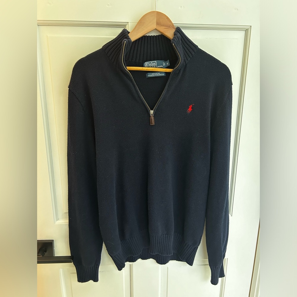 Polo by Ralph Lauren Men’s Half Zip Sweater